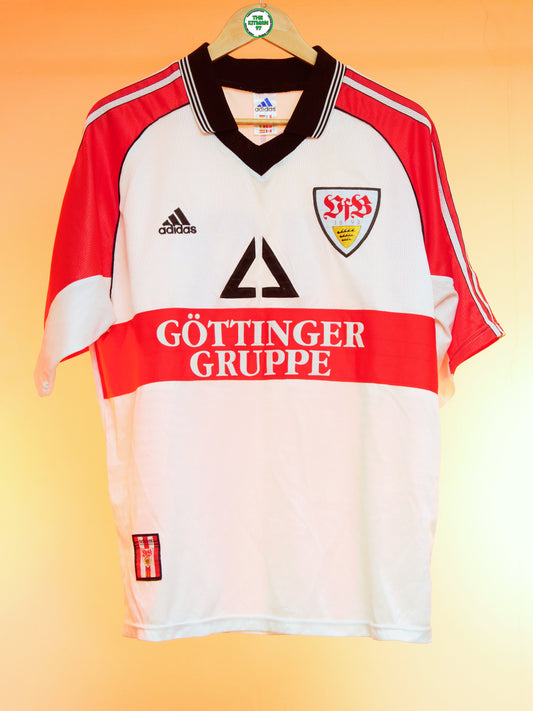 VFB Stuttgart 1998/1999 Home Shirt (#13 Adrian) (L)