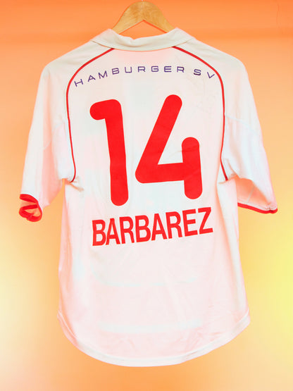 Hamburger SV 2001/2002 Home Shirt (#14 Barbarez) (S)