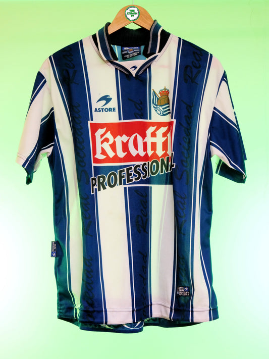 Real Sociedad 2000/2002 Home Shirt (L)