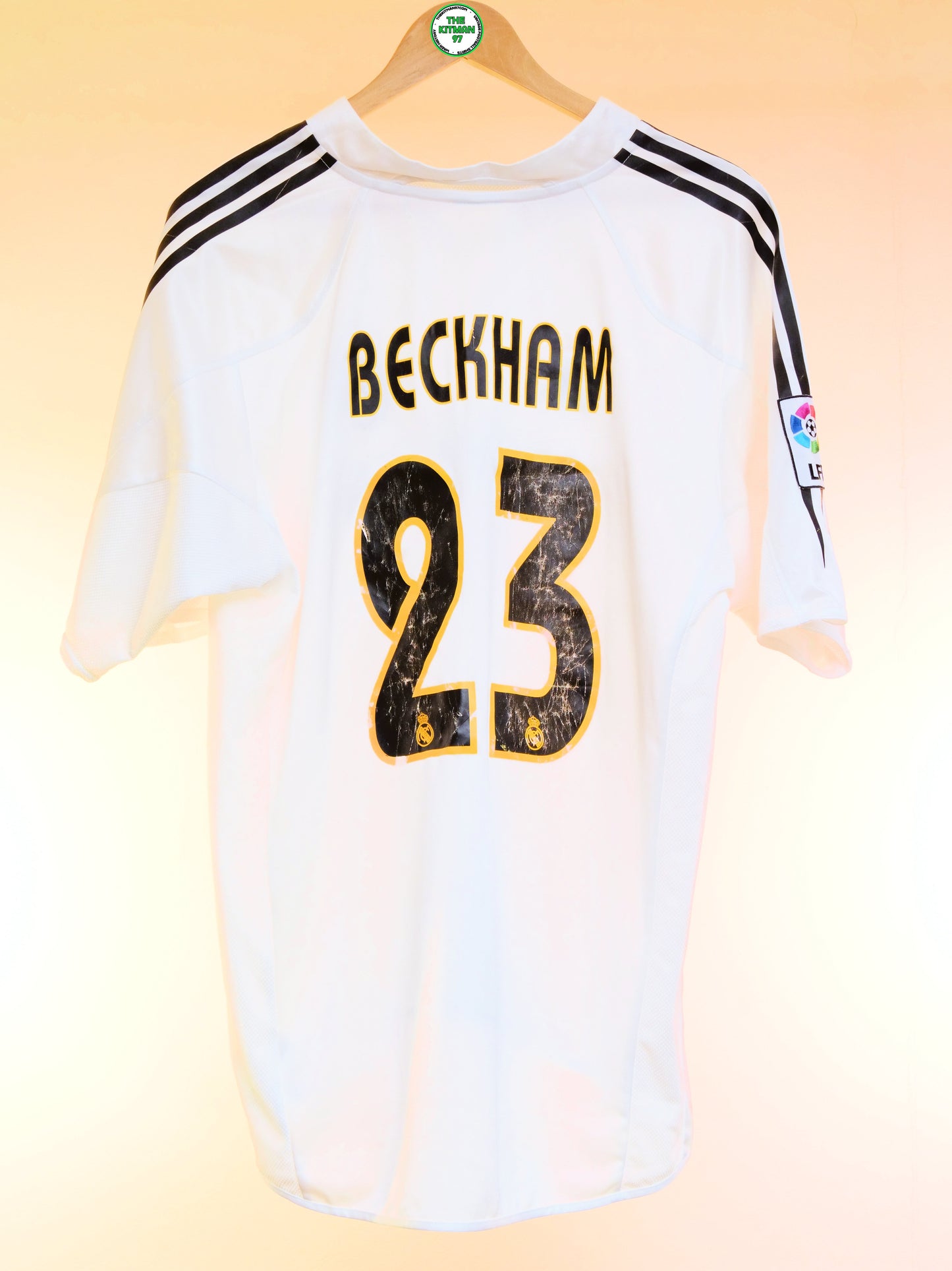 Real Madrid 2003/2004 Home Shirt (#23 Beckham) (L)