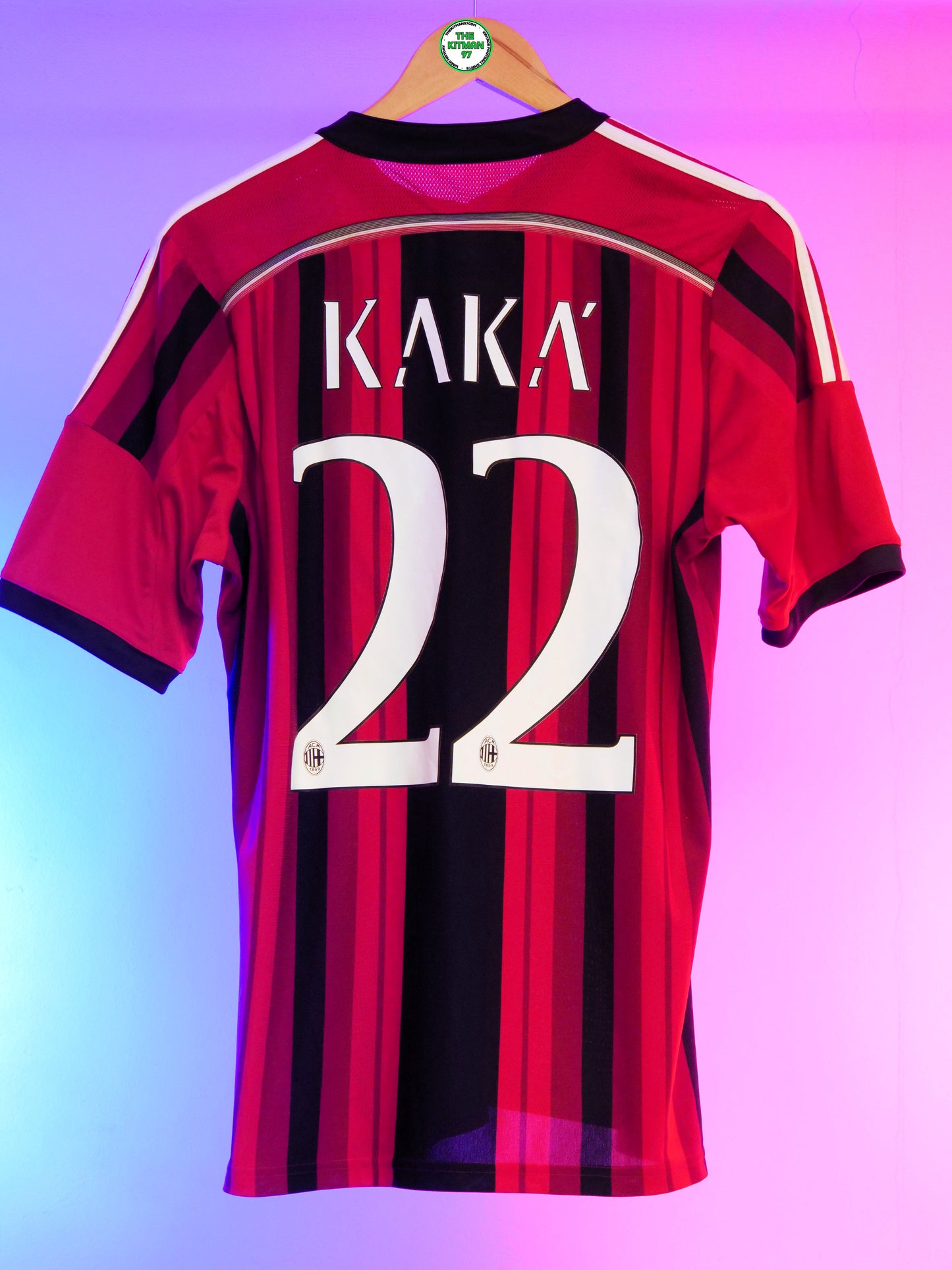 AC Milan 2014/2015 Home Shirt (#22 Kaká) (M)