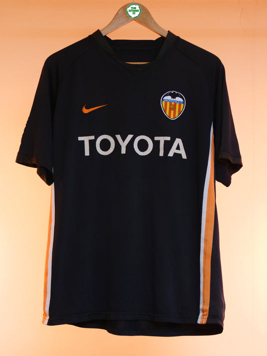 Valencia 2006/2007 Away Shirt (#21 Silva) (L)