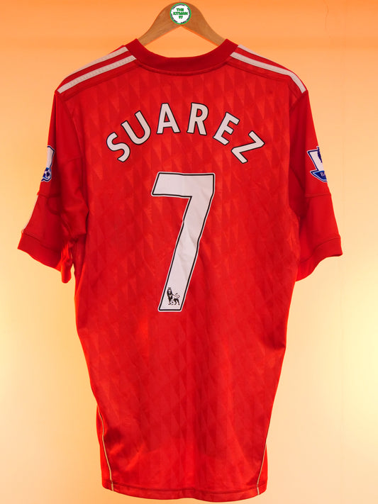 Liverpool 2011/2012 Home Shirt (#7 Suarez) (L)