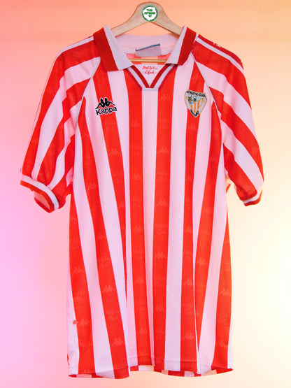 Atletic Bilbao 1995/1997 Home Shirt (XL) (Hole)