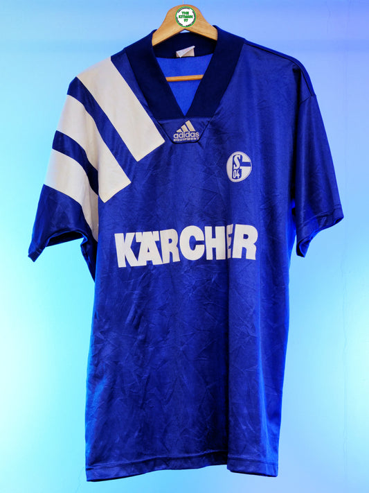 Schalke 04 1995/1996 Home Shirt (L) (#10 Thon)