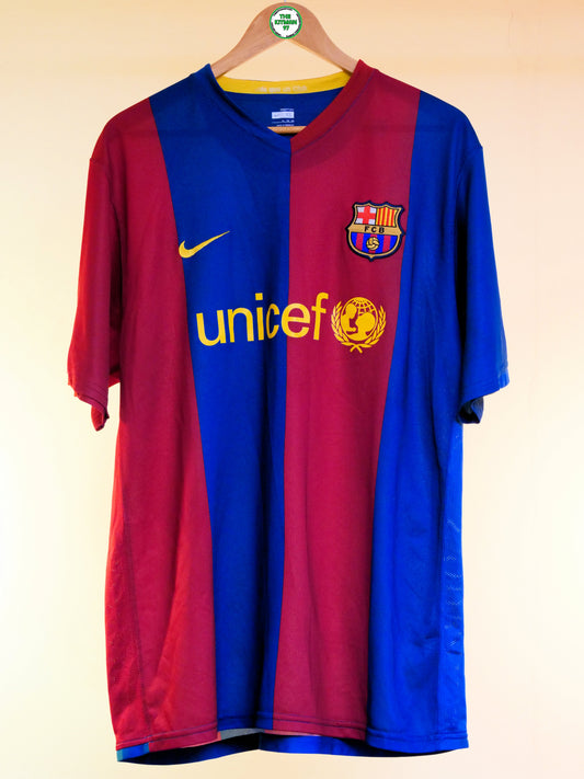 Barcelona 2006/2007 Home Shirt (XL)