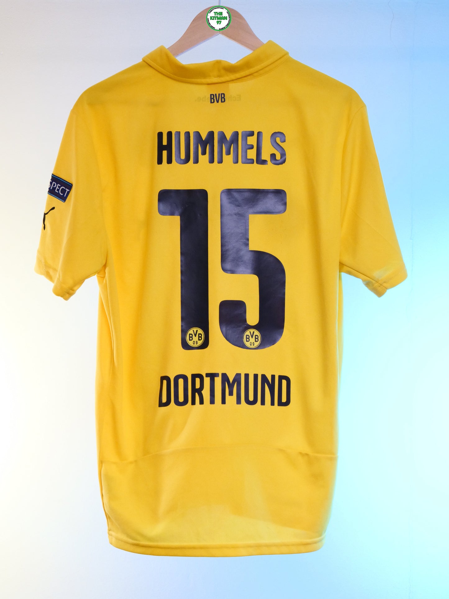 Dortmund 2014/2015 Home Shirt (#15 Hummels) (L)