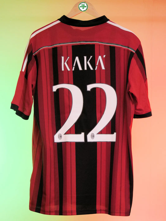 AC Milan 2014/2015 Home Shirt (#22 Kaka) (XXL)