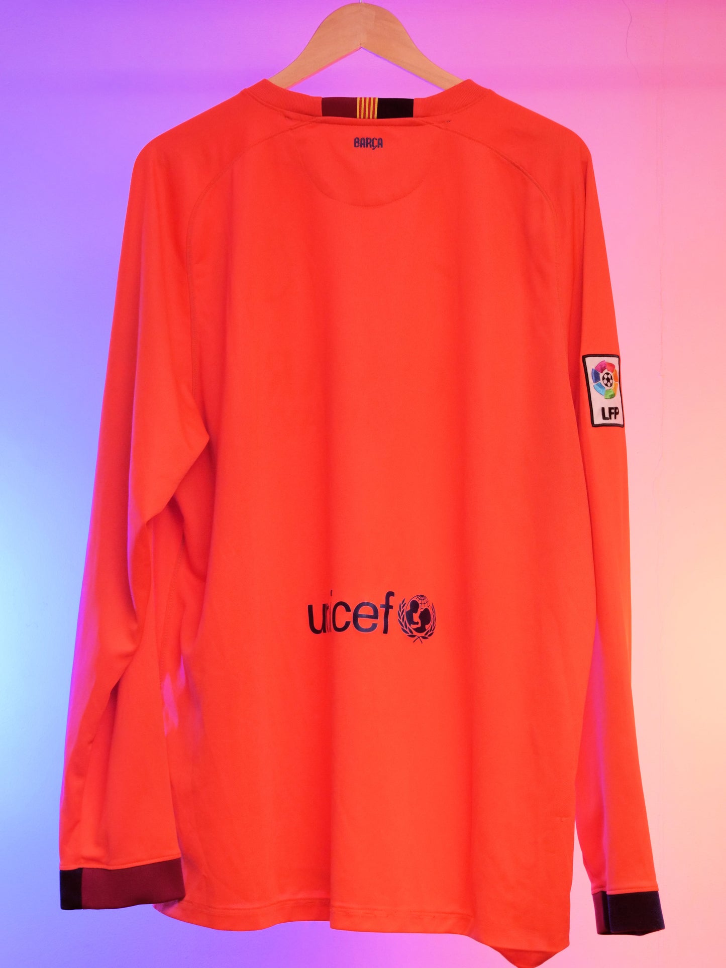 FC Barcelona 2014/2015 Away Shirt Longsleeve (XXL)