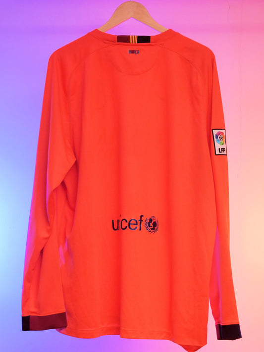 FC Barcelona 2014/2015 Away Shirt Longsleeve (XXL)