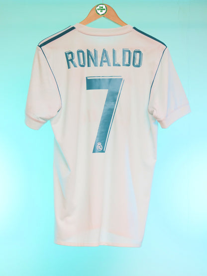 Real Madrid 2017/2018 Home Shirt (#7 Ronaldo) (M)