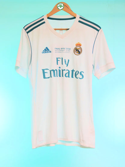 Real Madrid 2017/2018 Home Shirt (#7 Ronaldo) (M)