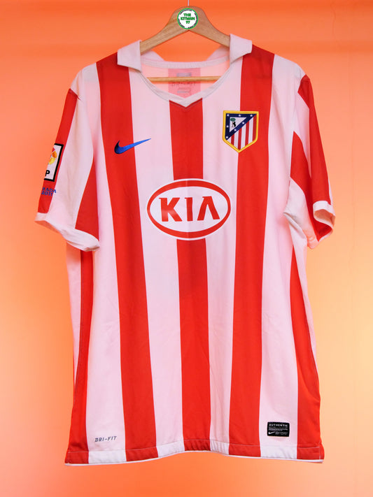 Atletico Madrid 2010/2011 Home Shirt (#10 Agüero) (L)