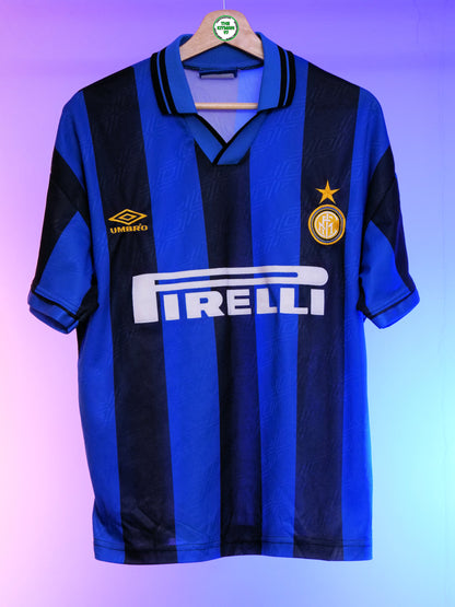 Inter Milan 1995/1996 Home Shirt (M)