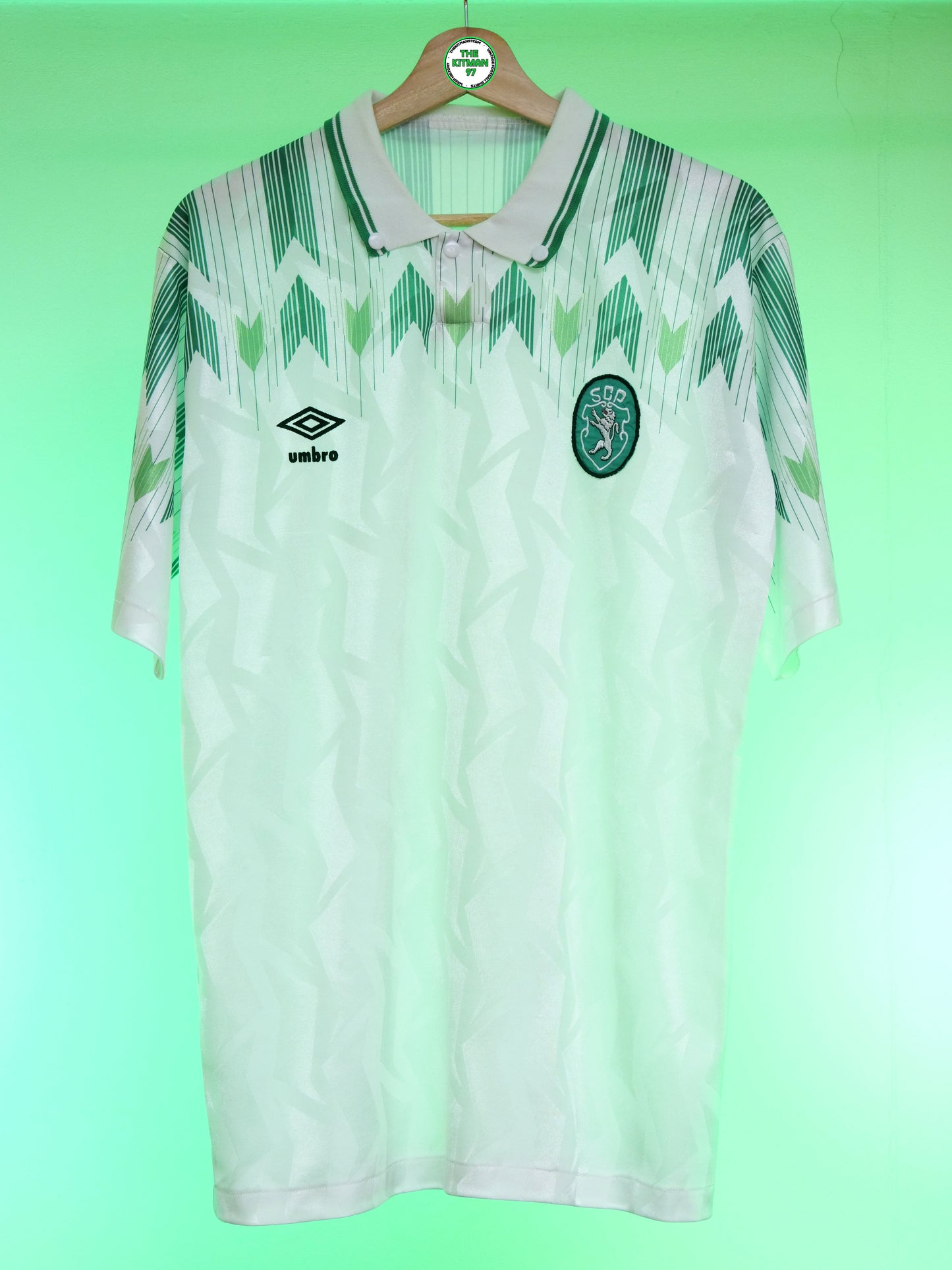 Sporting Lisbon 1990/1991 Home Shirt (M/L)
