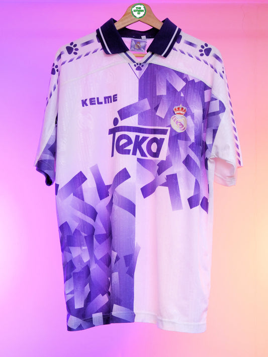 Real Madrid 1996/1997 Third Shirt (L) (Hole in the back)