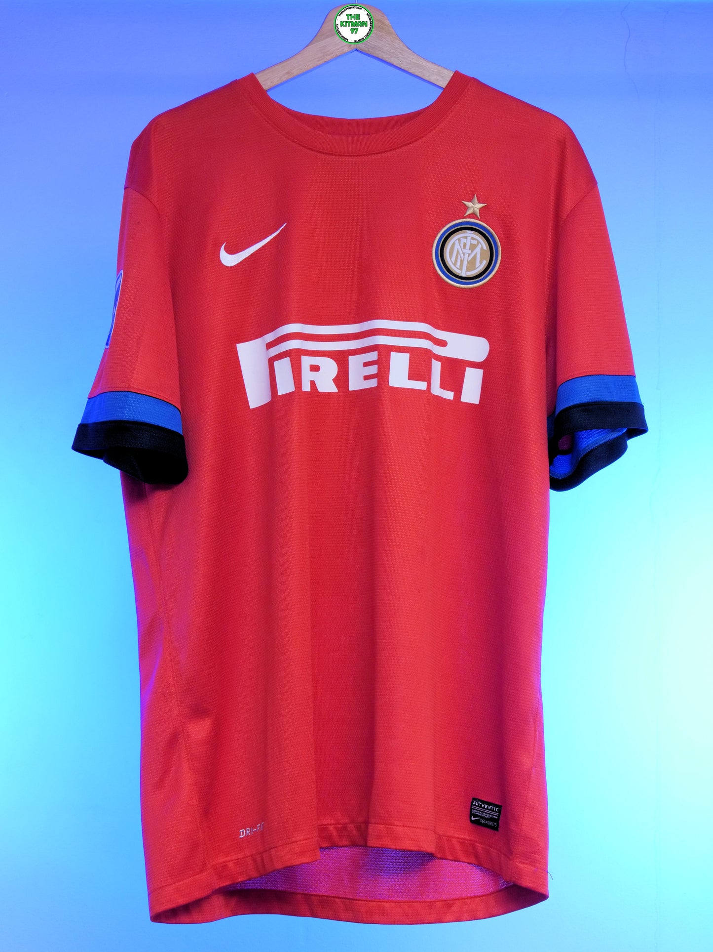 Inter Milan 2012/2013 Away Shirt (#4 Zanetti) (XL)