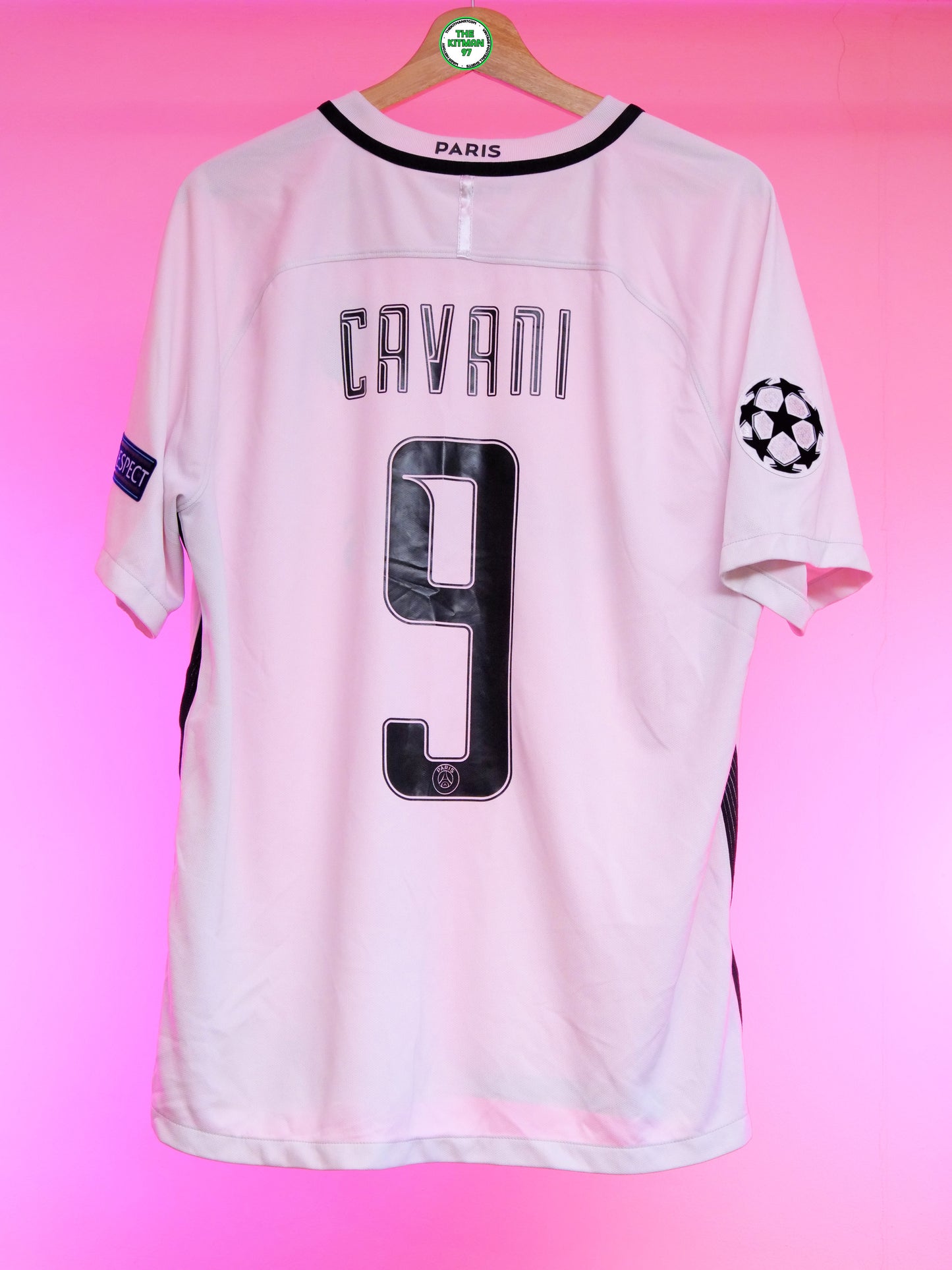 PSG 2016/2017 Third Shirt (#9 Cavani) (XL)