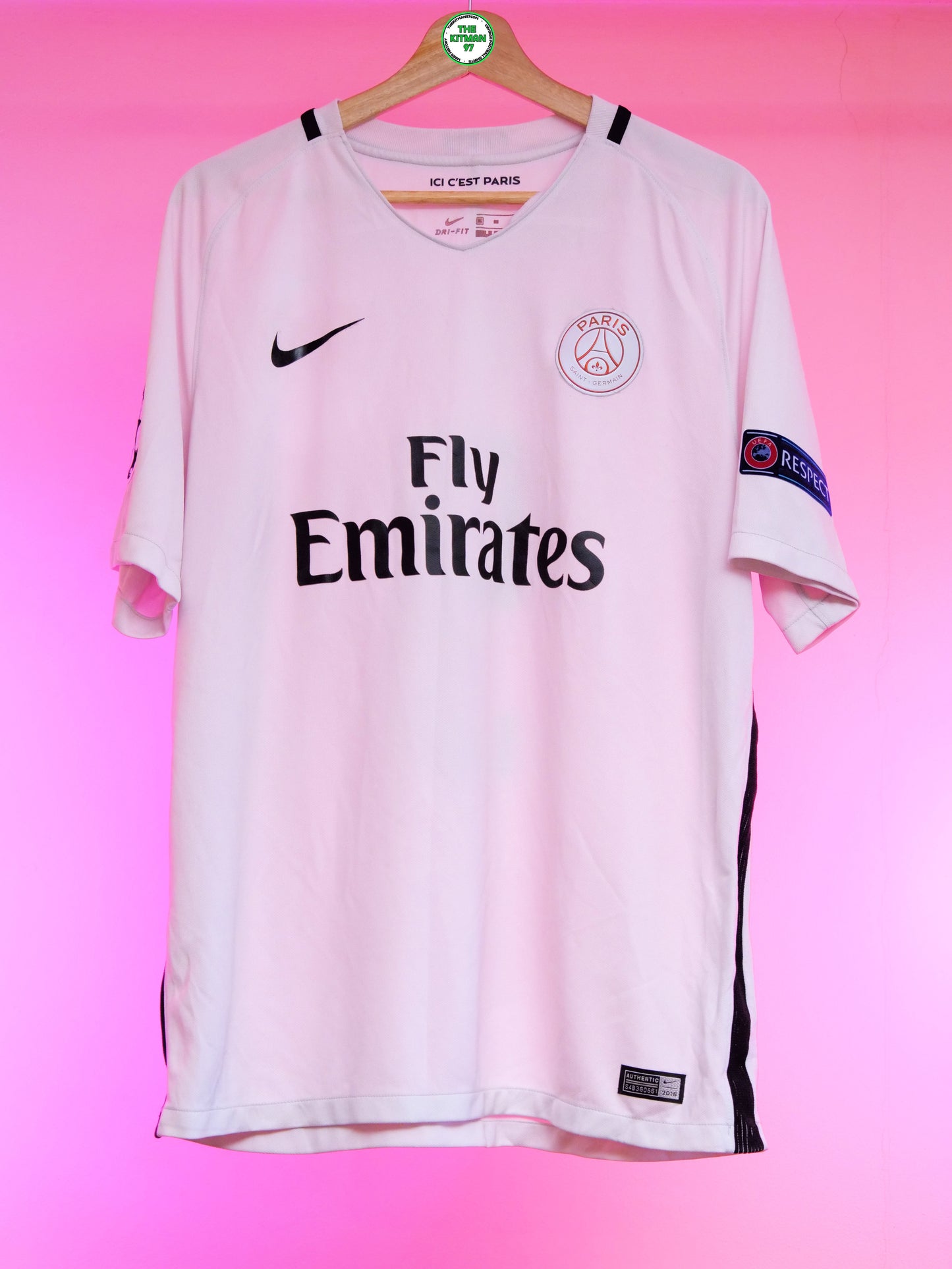 PSG 2016/2017 Third Shirt (#9 Cavani) (XL)