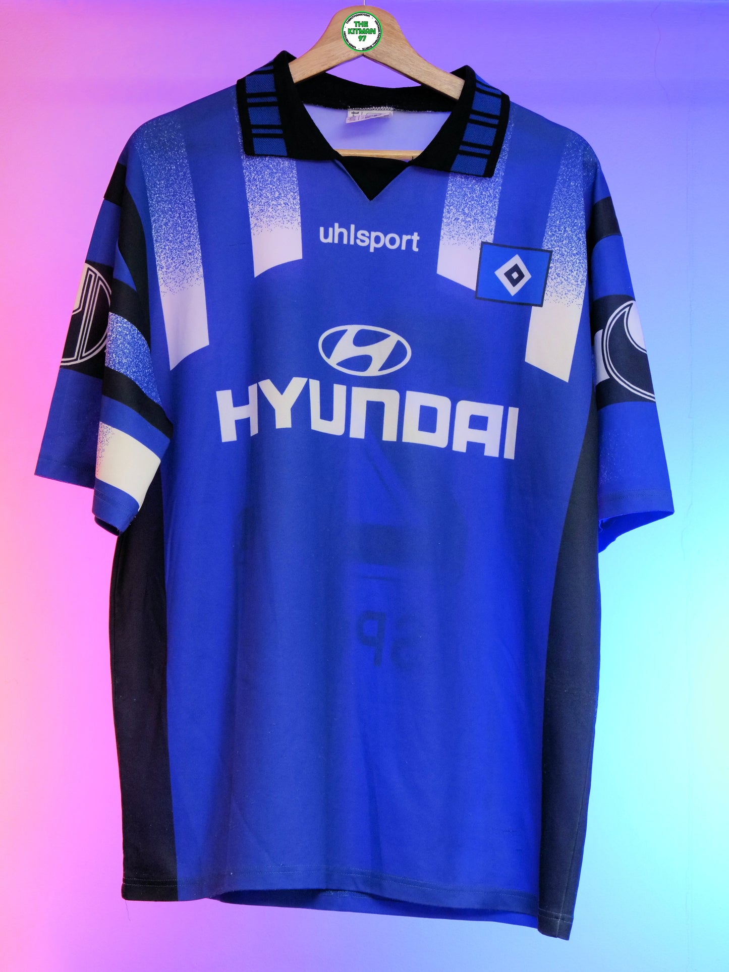Hamburger SV 1995/1996 Away Shirt (#21 Spörl) (XL)