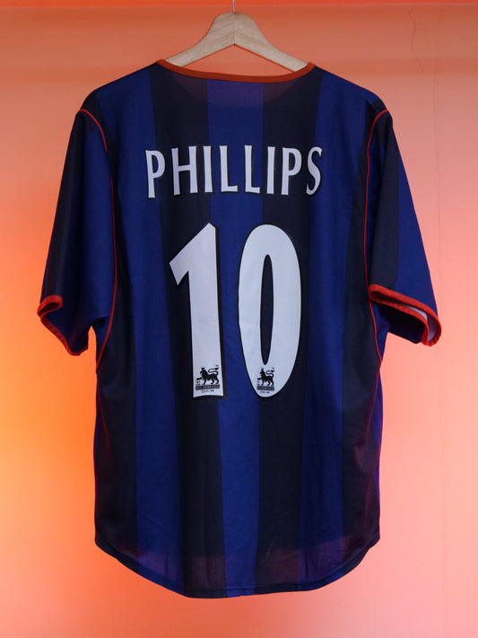 Sunderland 2001/2002 Away Shirt (#10 Phillips) (L)