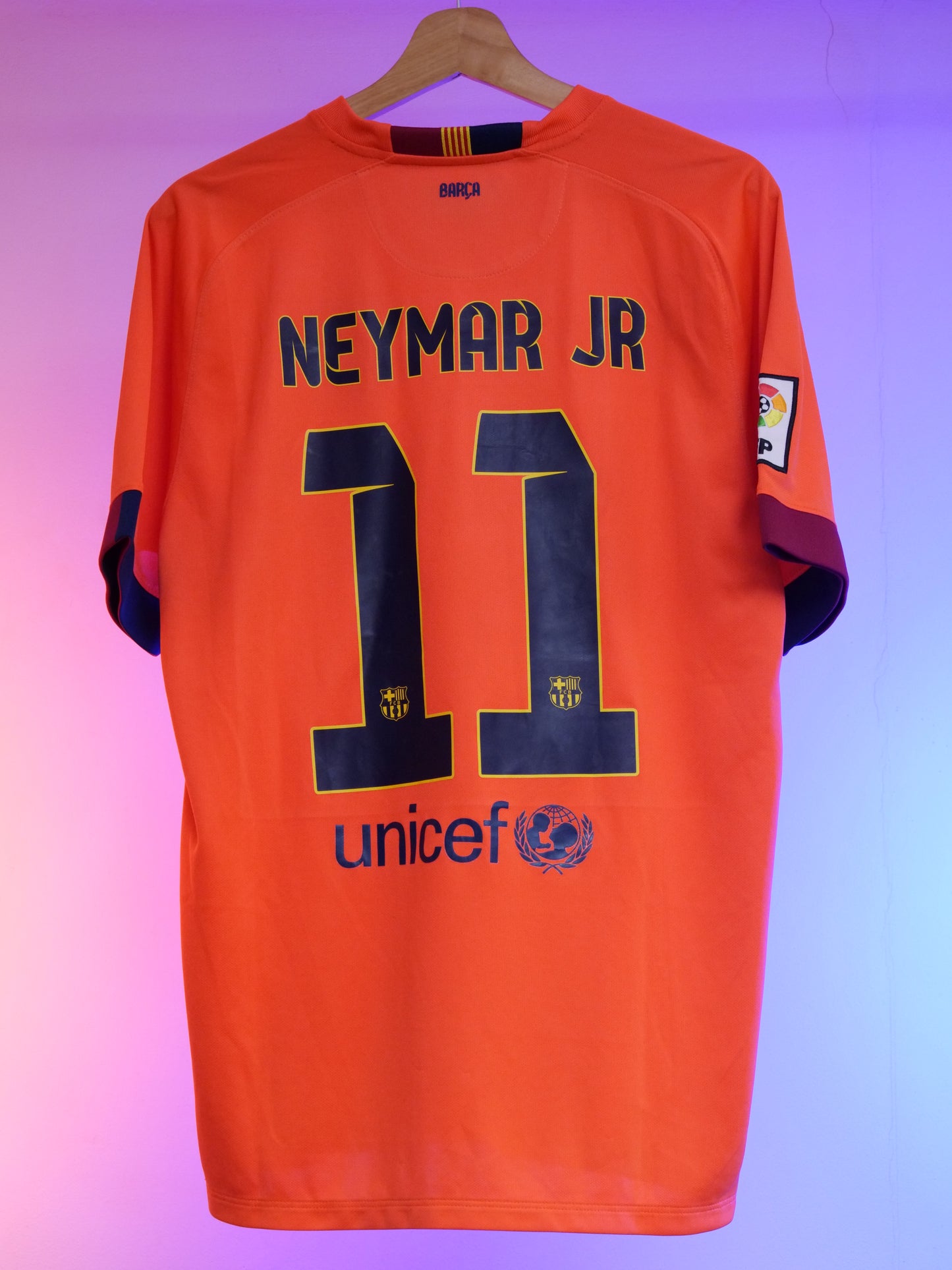 Barcelona 2014/2015 Away Shirt (#11 Neymar) (L)
