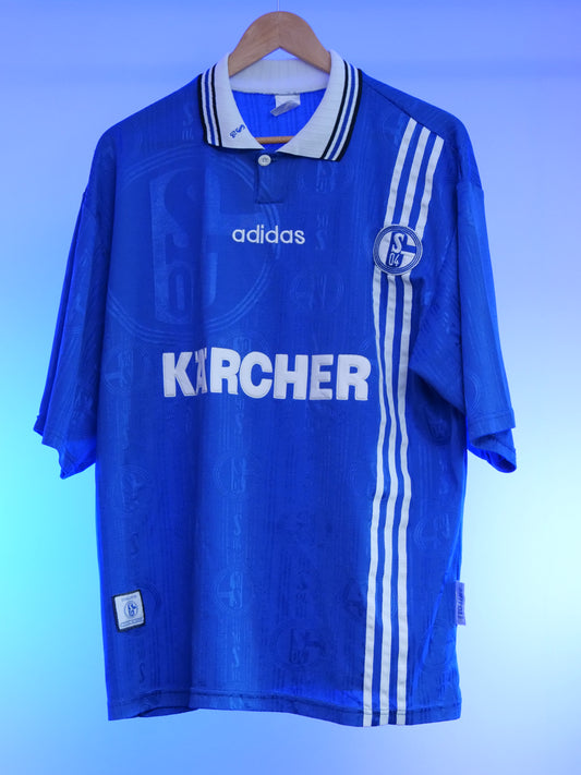 Schalke 04 1996/1997 Home Shirt (XL)