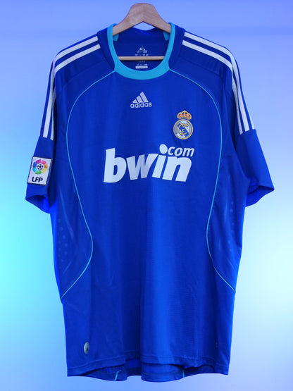 Real Madrid 2008/2009 Away Shirt (#4 Ramos) (XL)