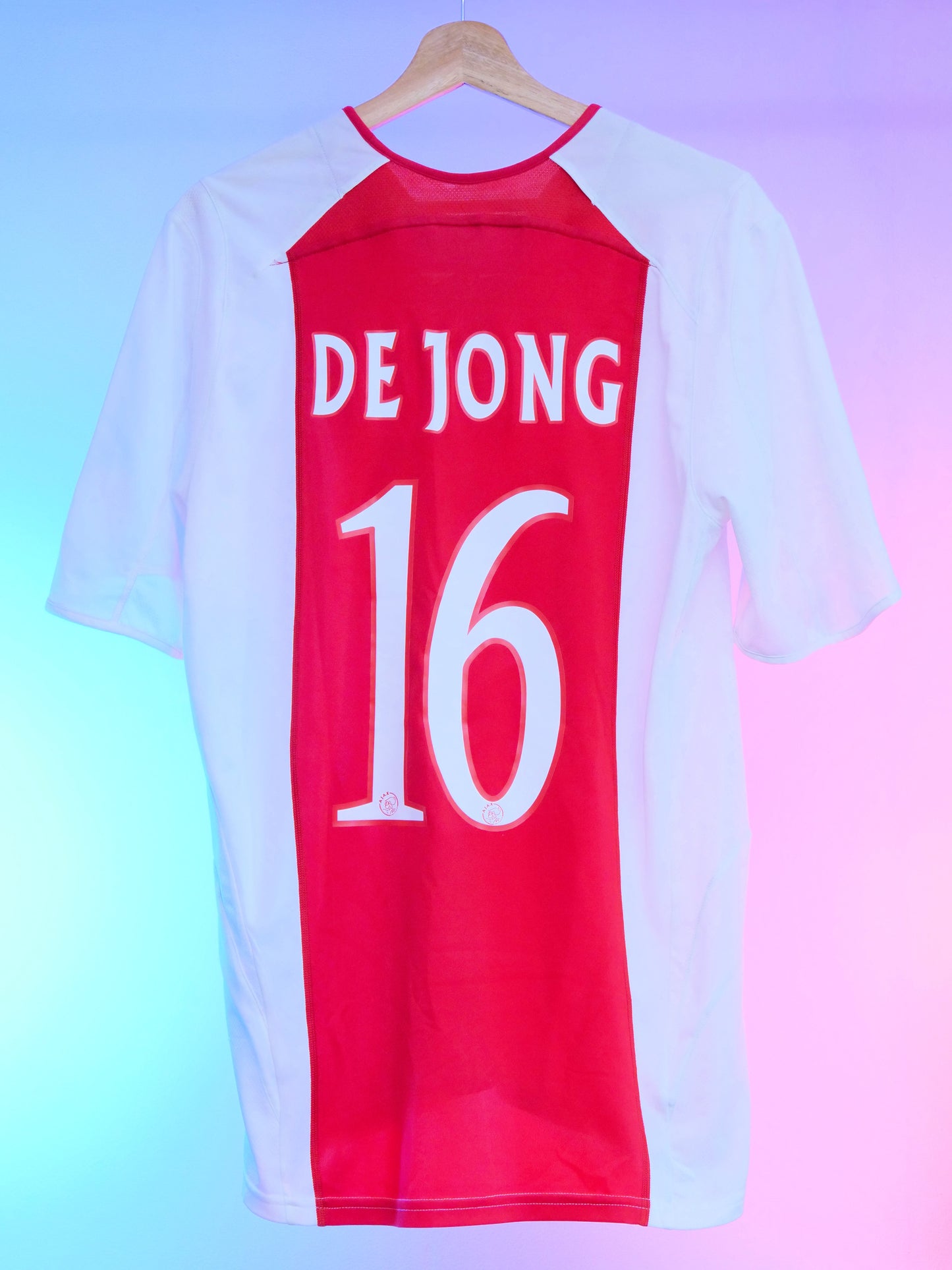 Ajax 2005/2006 Home Shirt (#16 Nigel De Jong) (M)