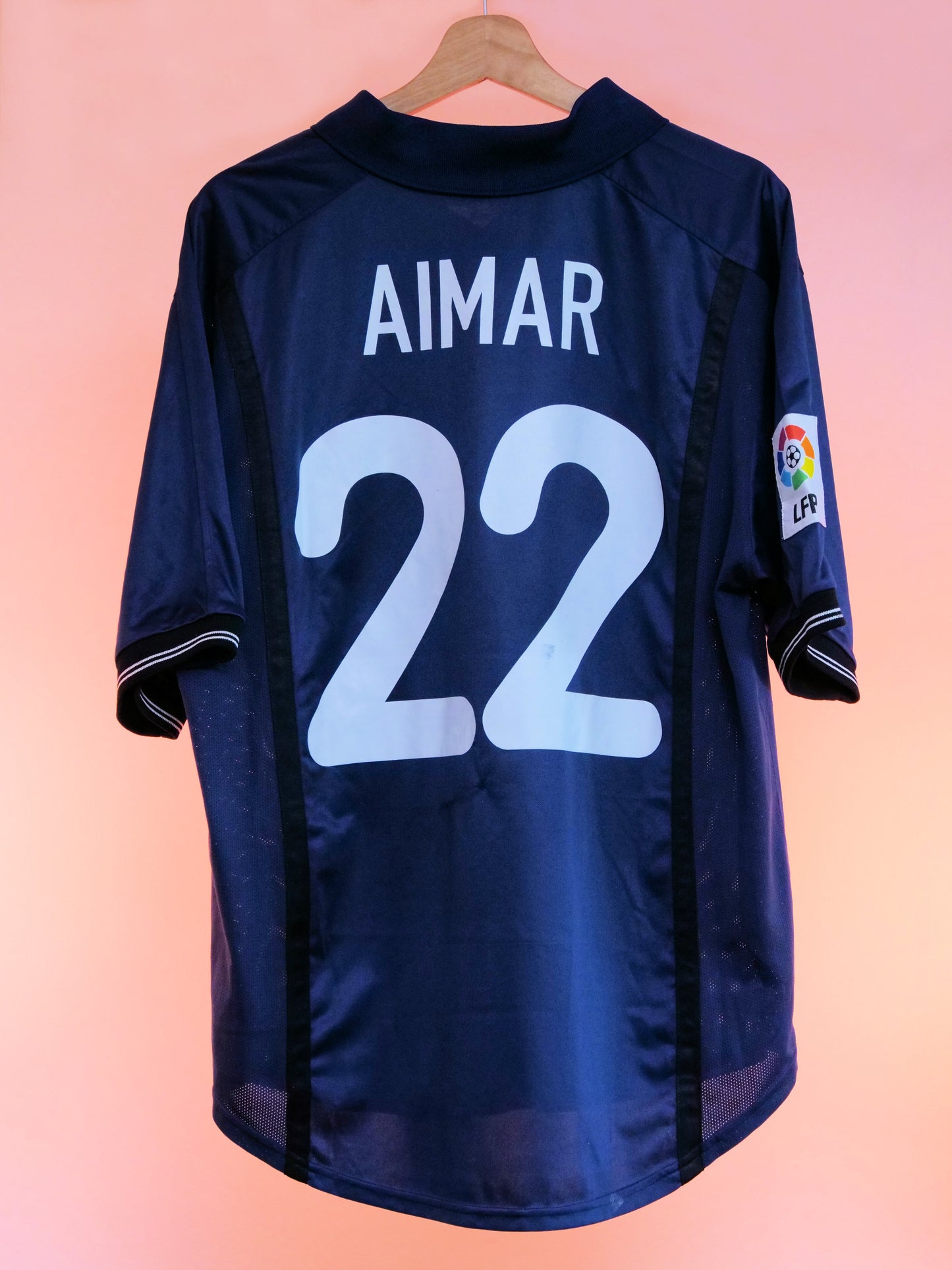 Valencia 2000/2001 Away Shirt (#22 Aimar) (L)