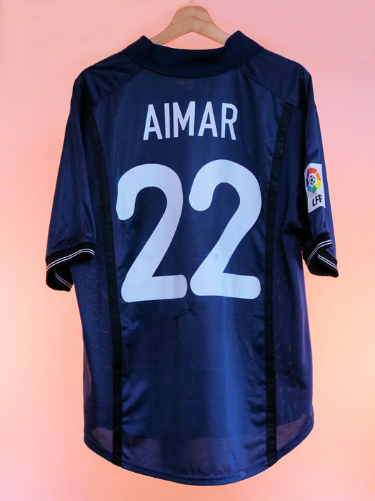 Valencia 2000/2001 Away Shirt (#22 Aimar) (L)