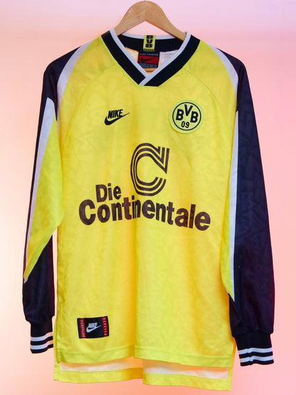 Dortmund 1995/1996 Home Shirt Longsleeve (M)