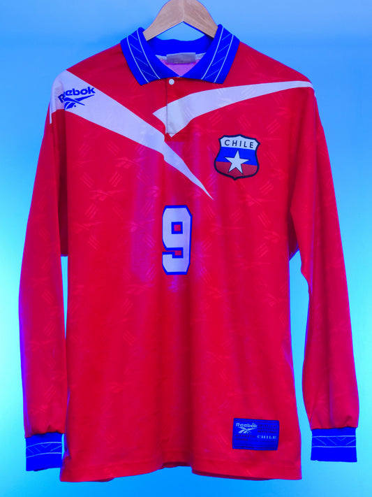 Chile 1997/199 Home Shirt Longsleeve (M)