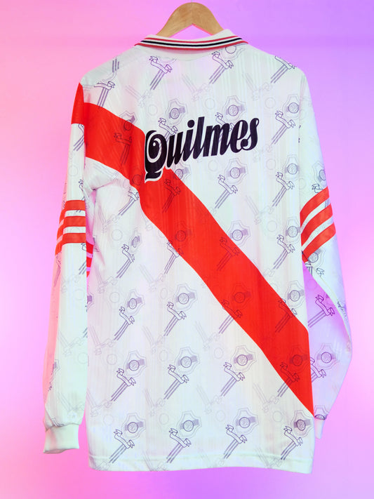 River Plate 1995/1996 Home Shirt Longsleeve(XL)