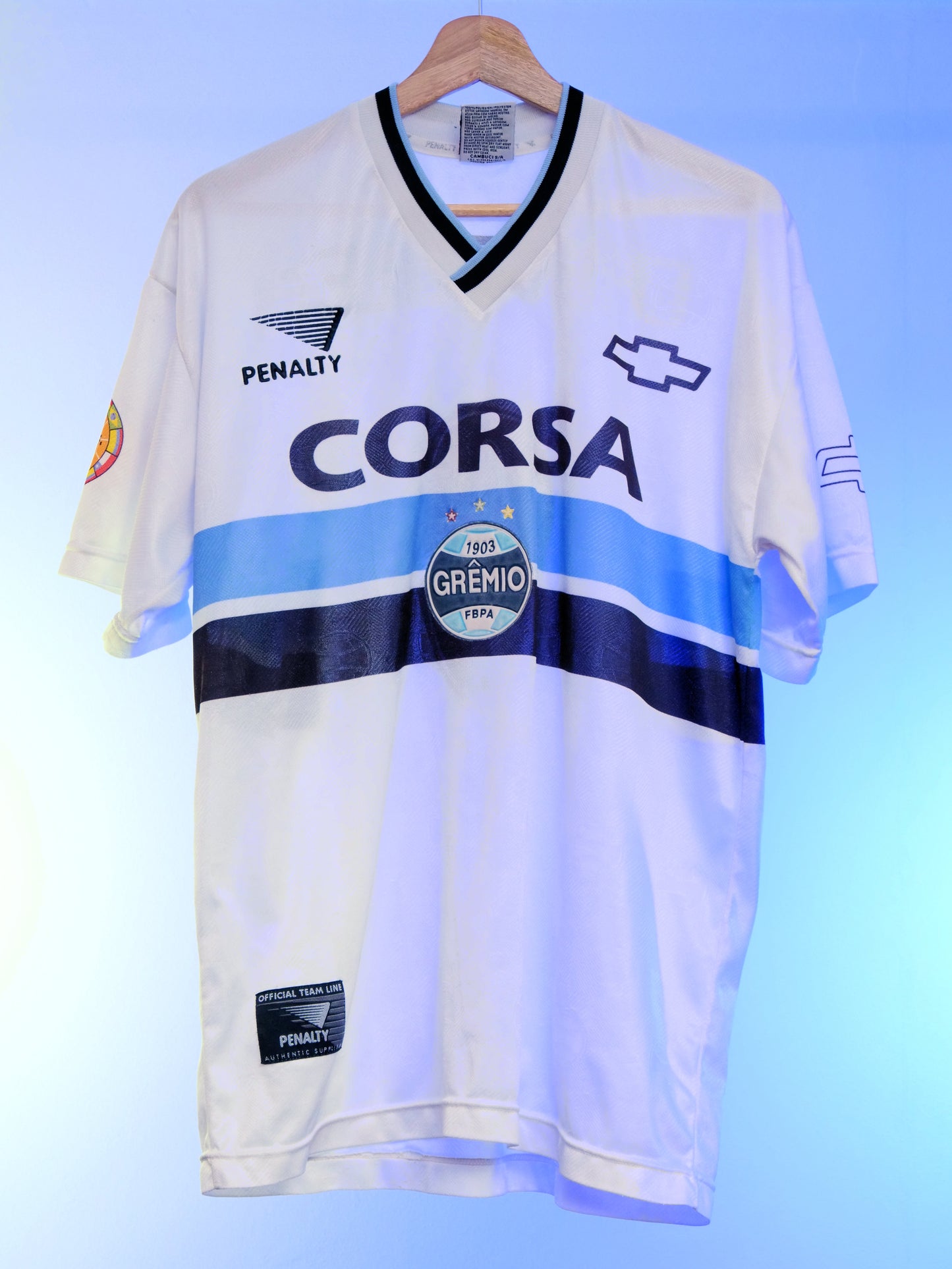 Gremio 1998 Away Shirt (L) (Stains on the back)