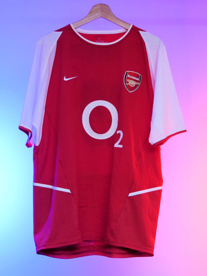 Arsenal 2002/2004 Home Shirt (#19 Gilberto) (L)