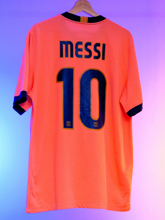 Barcelona 2009/2010 Away Shirt (#10 Messi) (L)