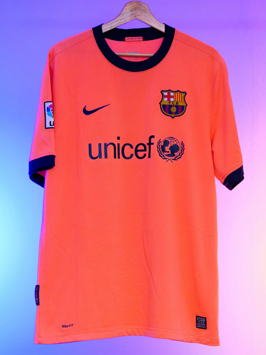 Barcelona 2009/2010 Away Shirt (#10 Messi) (L)