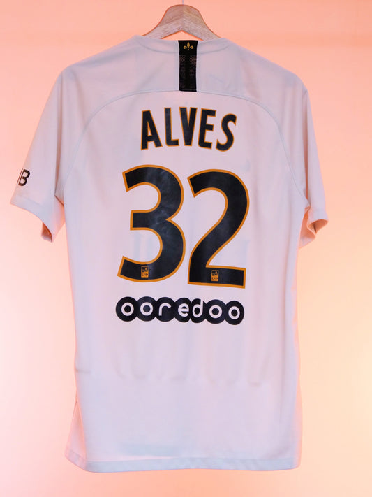 PSG 2018/2019 Away Shirt (#32 Alves) (M)