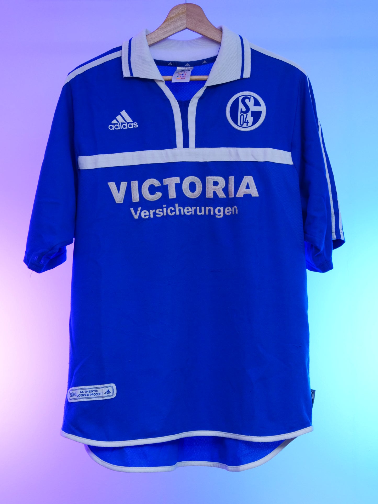 Schalke 04 2001/2002 Home Shirt (#26 Hanke) (L/XL)