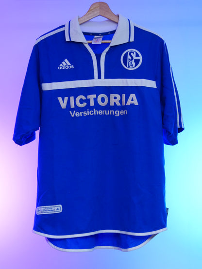 Schalke 04 2001/2002 Home Shirt (#26 Hanke) (L/XL)