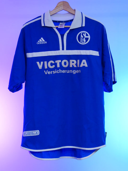 Schalke 04 2001/2002 Home Shirt (#26 Hanke) (L/XL)