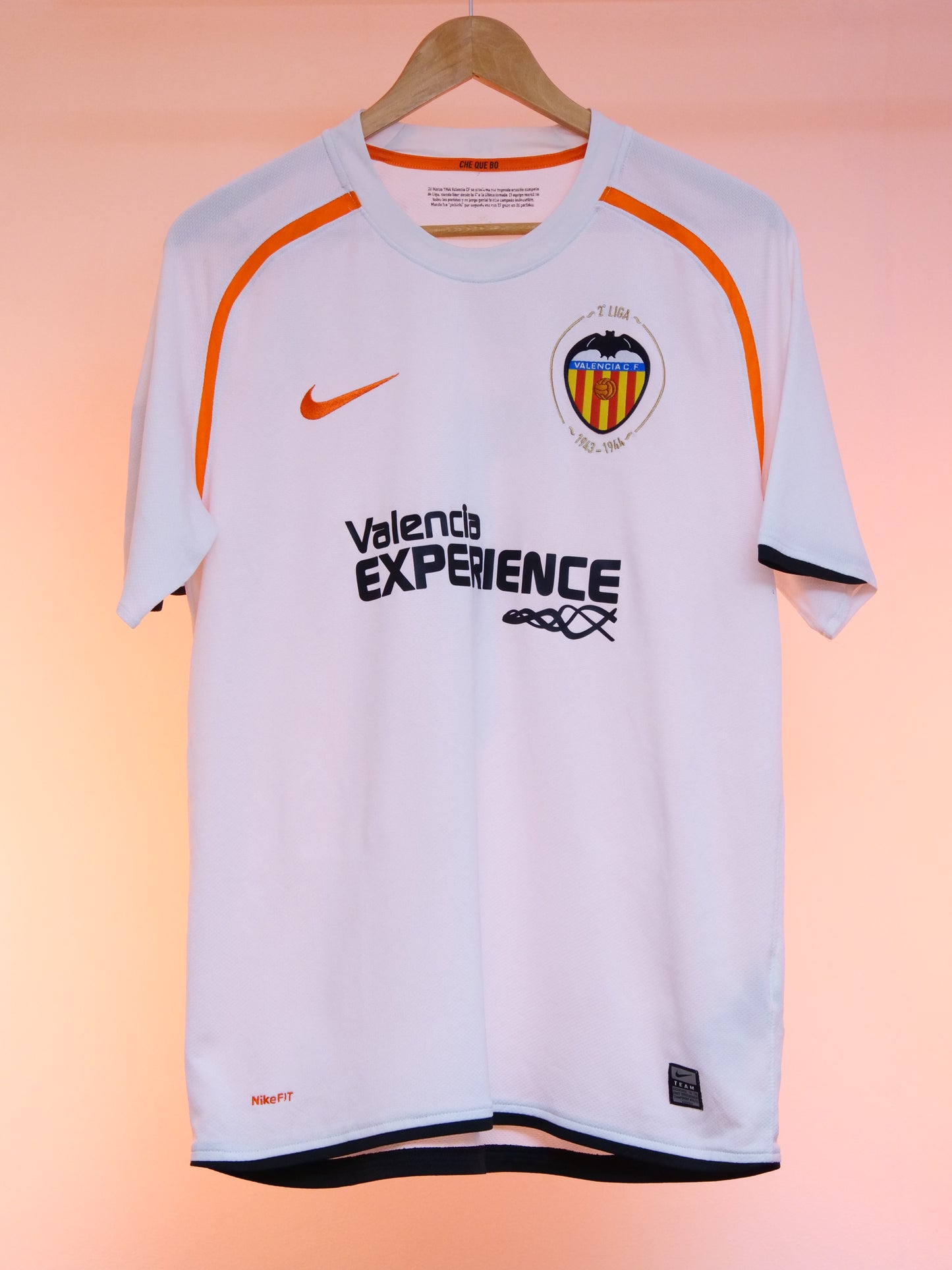 Valencia 2008/2009 Home Shirt (#7 David Villa) (M)