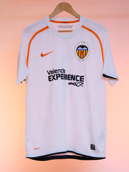 Valencia 2008/2009 Home Shirt (#7 David Villa) (M)