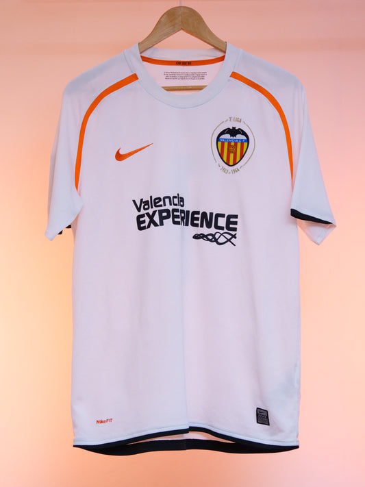 Valencia 2008/2009 Home Shirt (#7 David Villa) (M)