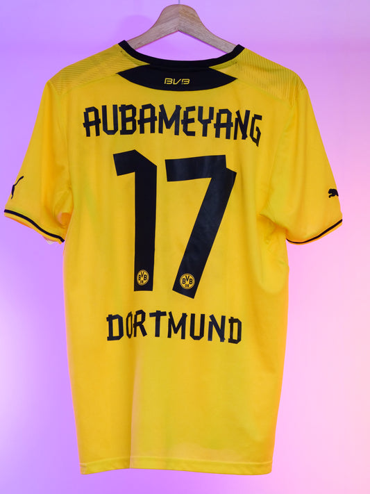 Dortmund 2013/2014 Home Shirt (#17 Aubameyang) (M)