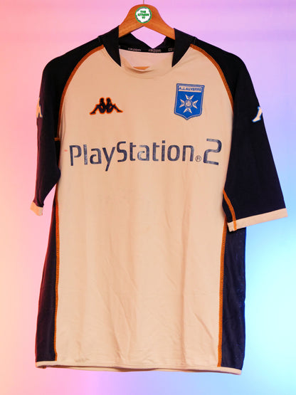 Auxerre 2002/2003 Third Shirt (#9 Cisse) (Signed) (M/L)