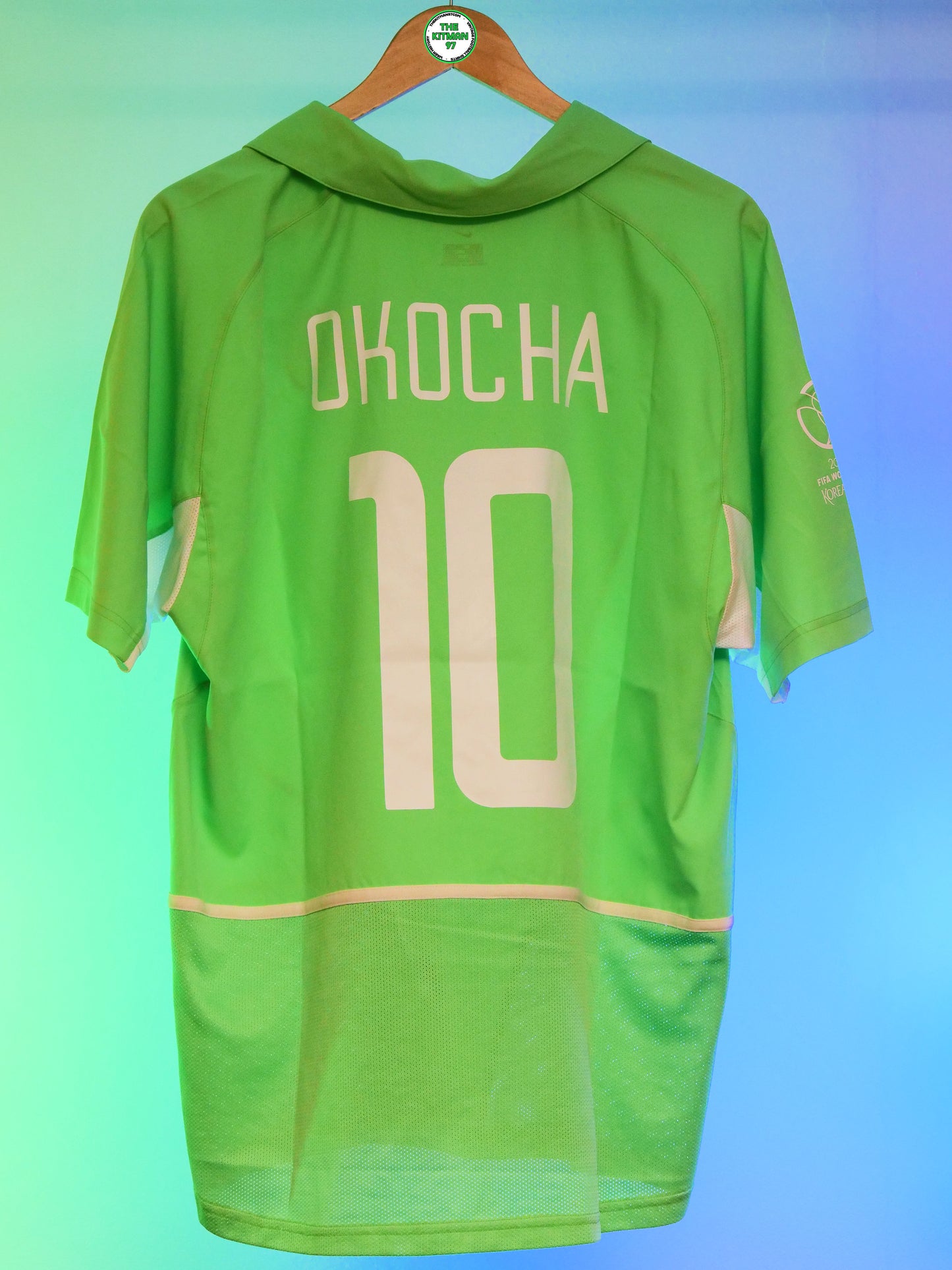 Nigeria 2002/2004 Home Shirt (#10 Okocha) (L)