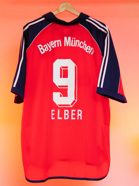 Bayern München 1999/2001 Home Shirt (#9 Elber) (XL)