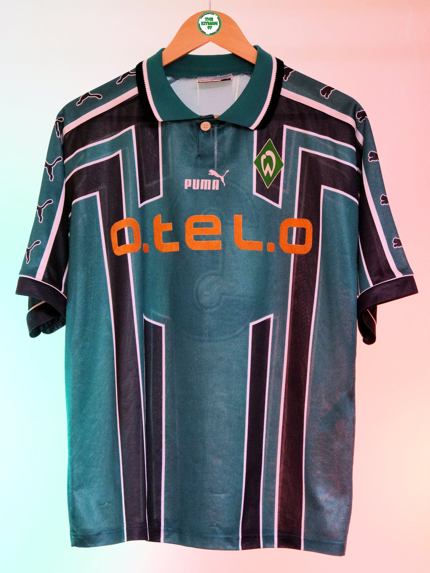 Werder Bremen 1999/2000 Home Shirt (#3 Wicky) (S) 6/10